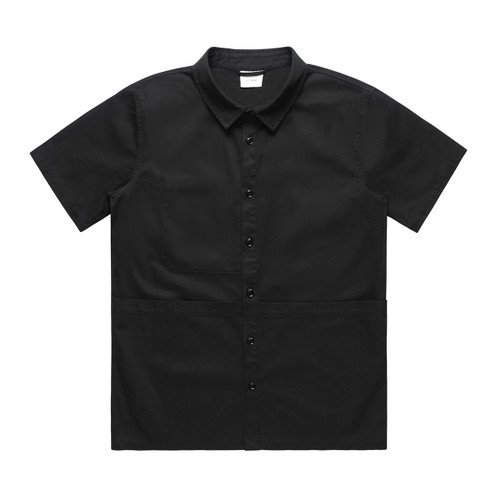 BLACK printers-s/s-shirt-black